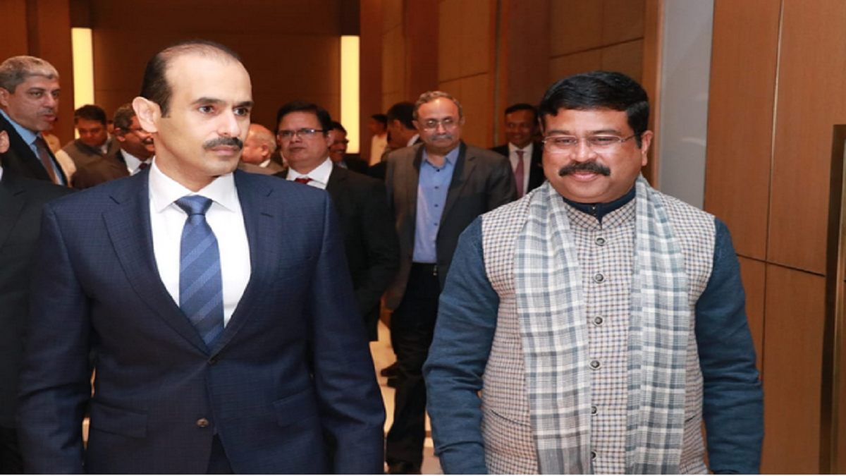 Dharmendra Pradhan meets Qatar Energy Minister, Petroleum and Natural Gas, Steel minister Dharmendra pradhan, India and Qatar relationships