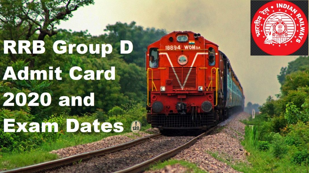 RRB Group D Admit Card 2020, Exam Dates and Latest News