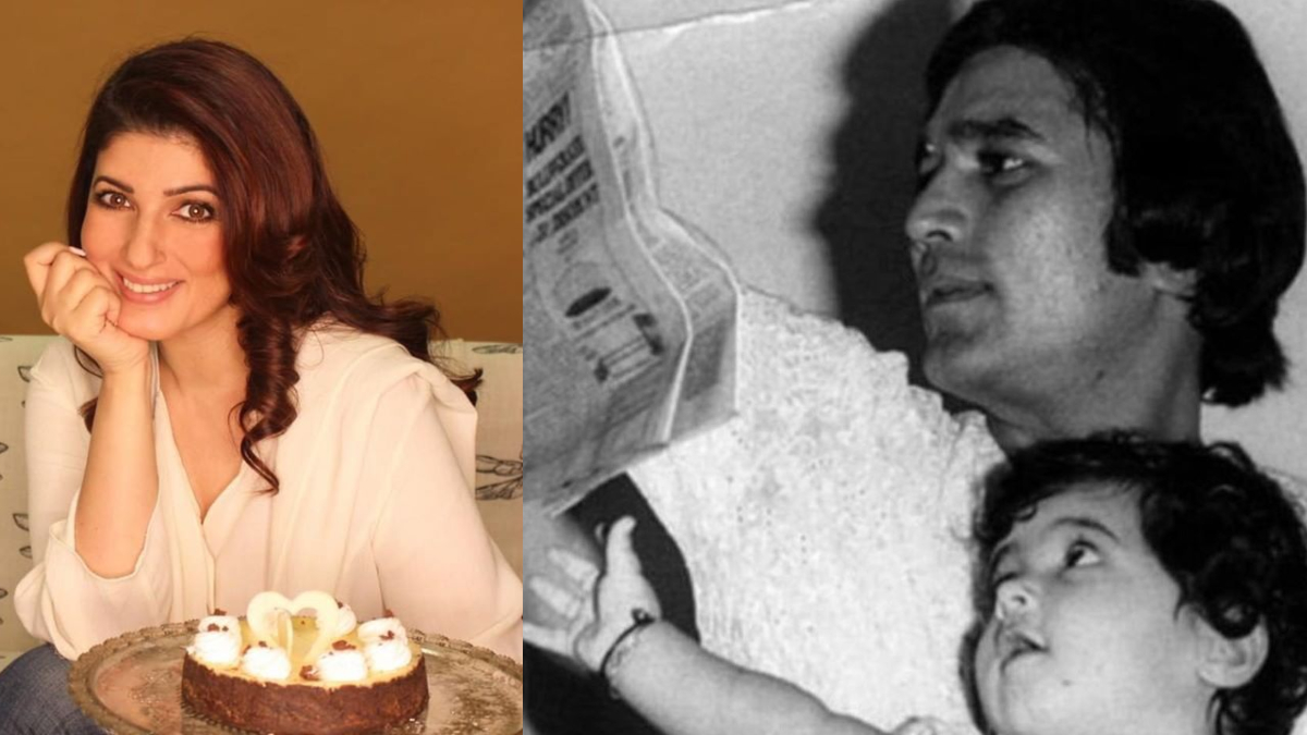 Happy Father's Day 2020: Twinkle Khanna remembers Rajesh Khanna, shares throwback photo 1 Twinkle Khanna