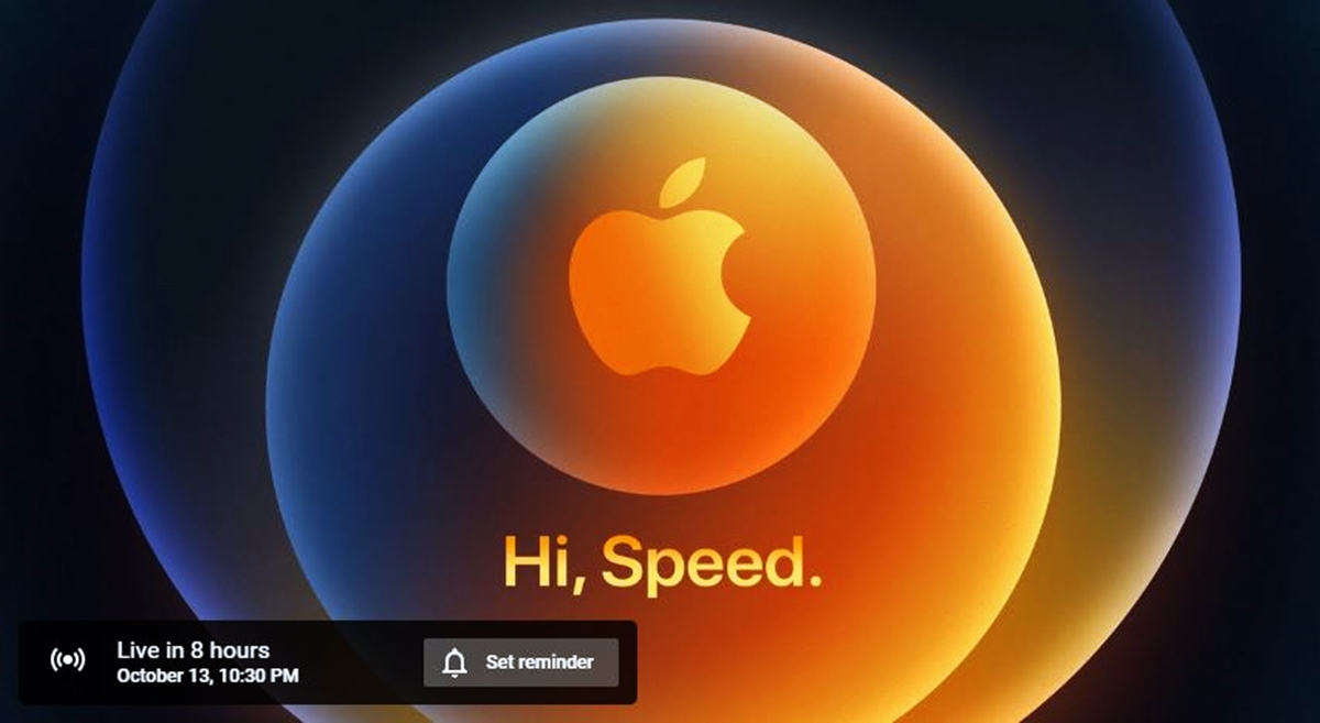 Apple's event - Hi, Speed