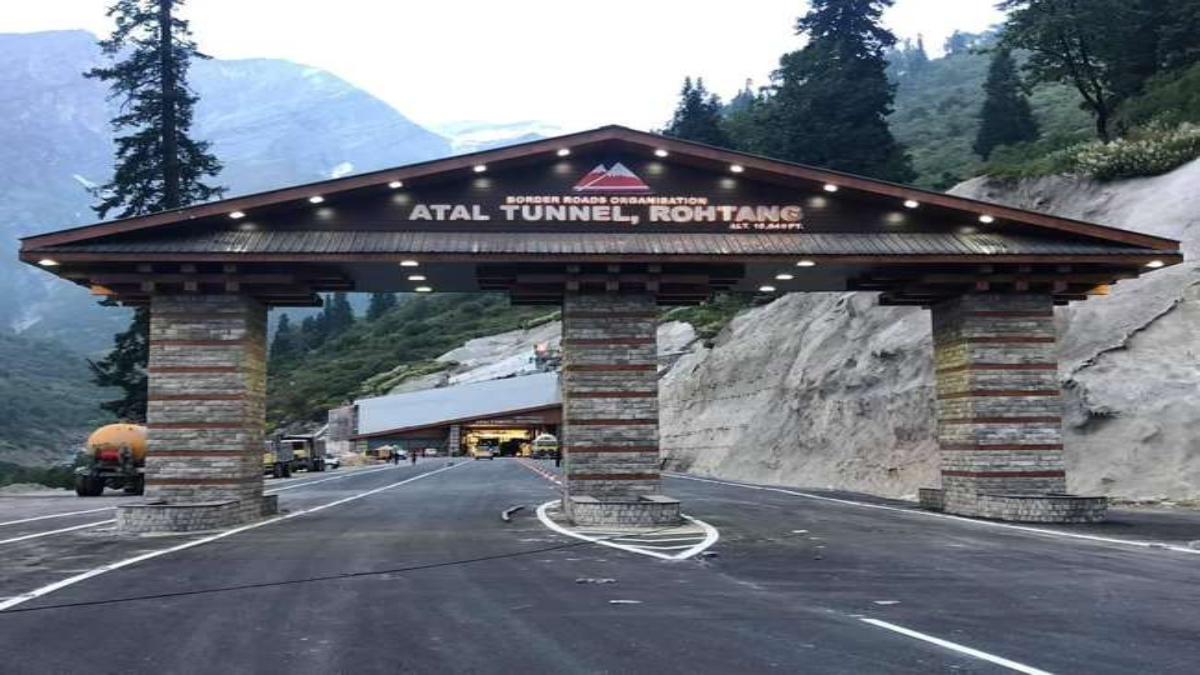 Atal Tunnel in Rohtang