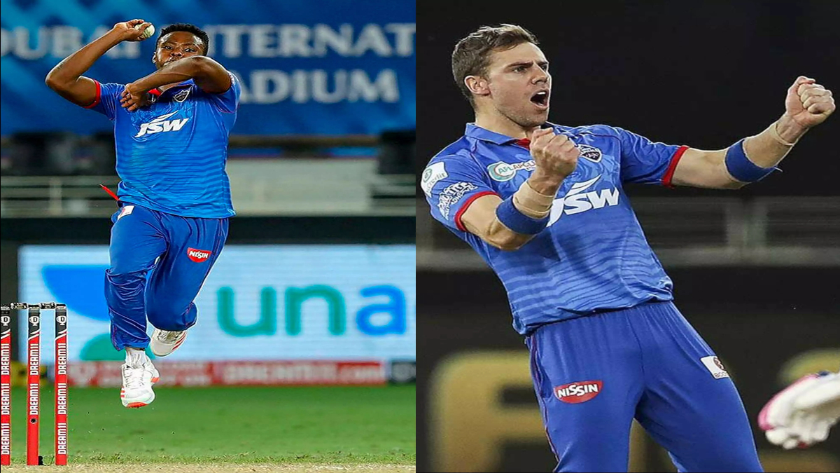 IPL 2020: Nortje and Rabada's partnership is lethal, says Shikhar Dhawan 1 Kagiso Rabada and Anrich Nortje