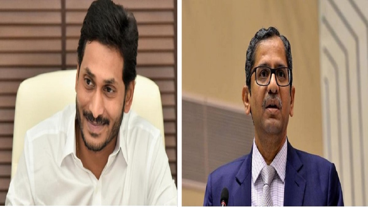 Plea in SC seeking removal of CM Jagan over remarks against top court's judge 1 Jagan Mohan Reddy, NV Ramana