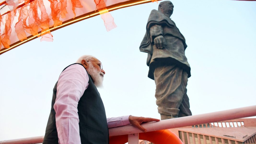 PM Modi at Statue of Unity