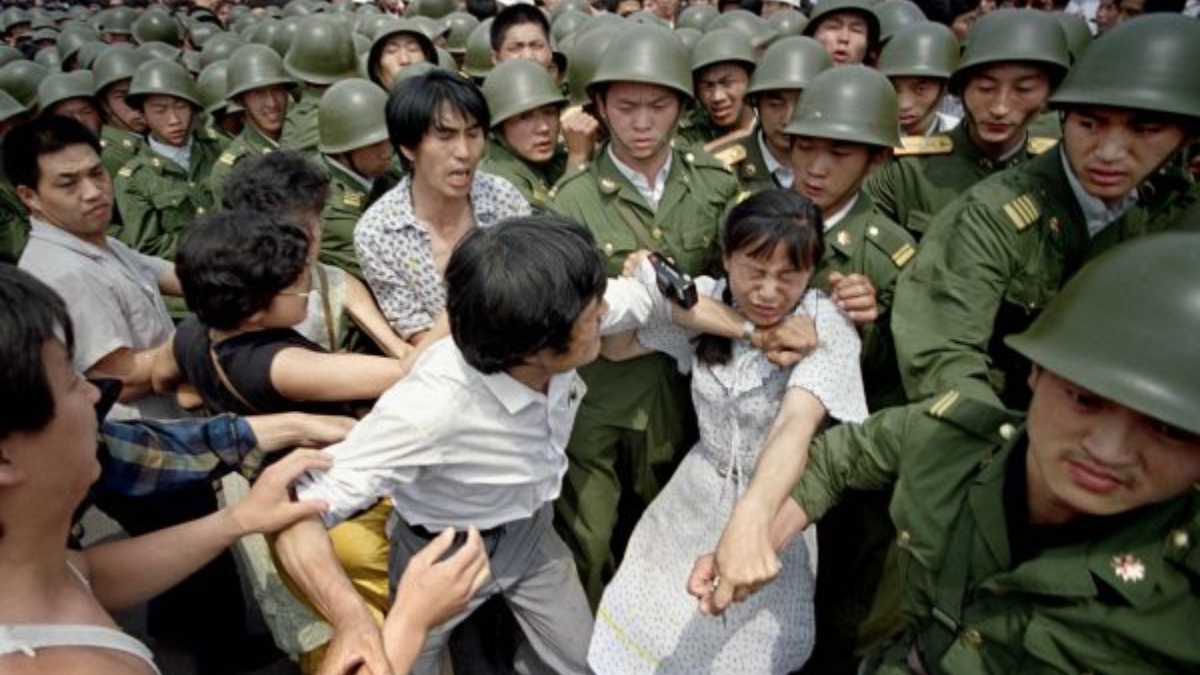 Tiananmen clampdown