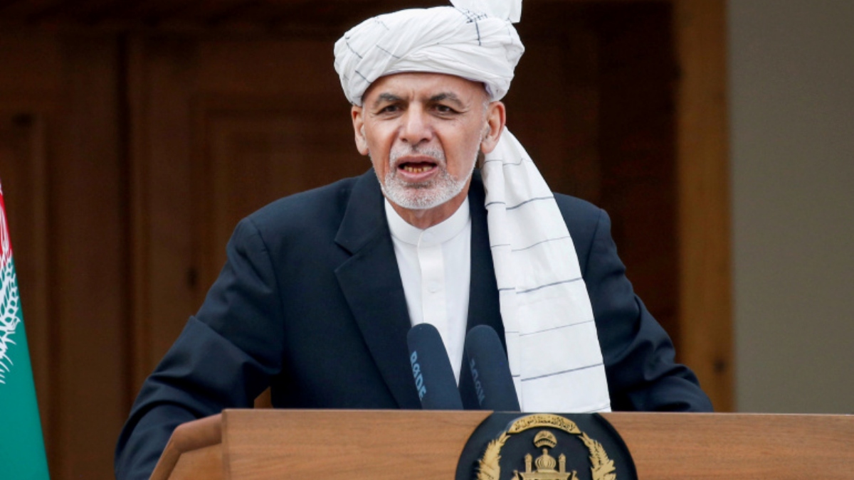 Ashraf Ghani releases first video after he left Kabul, backs Taliban-Karzai talks