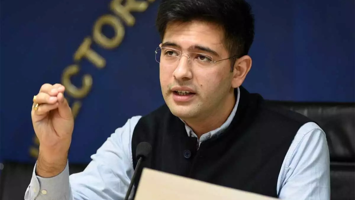 Central agencies do not want Sisodia to come out of jail: AAP MP Raghav Chadha