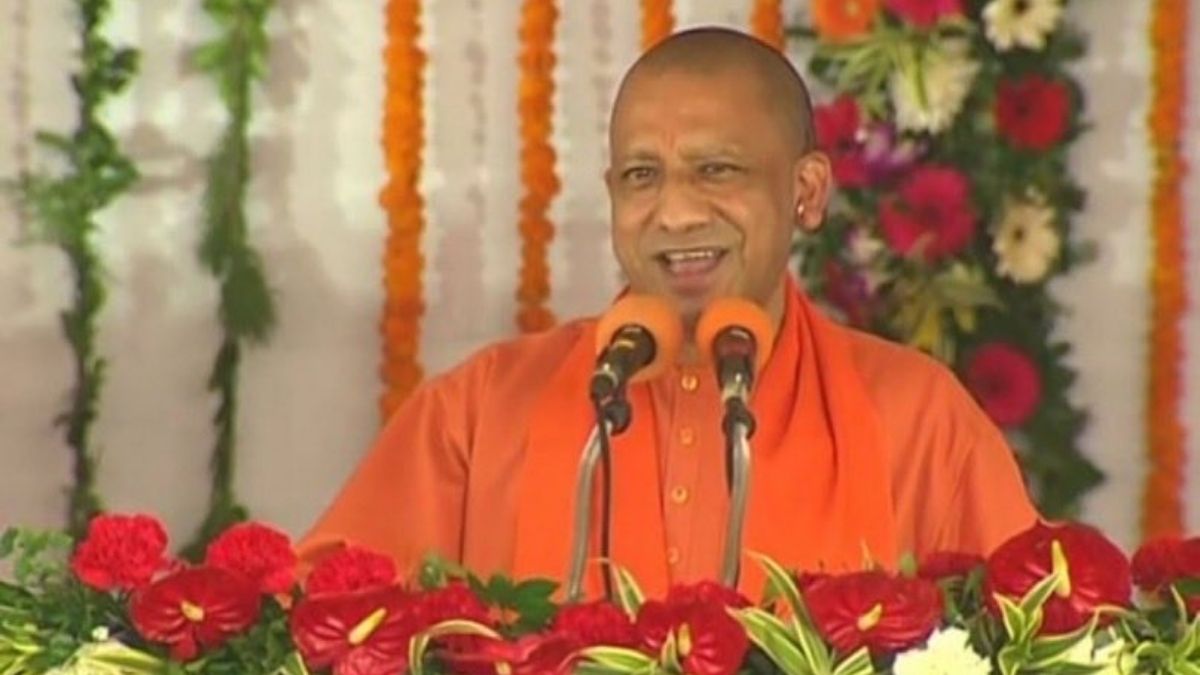 Double engine govt made best use of Aligarh’s locks, it put it on riots: CM Yogi