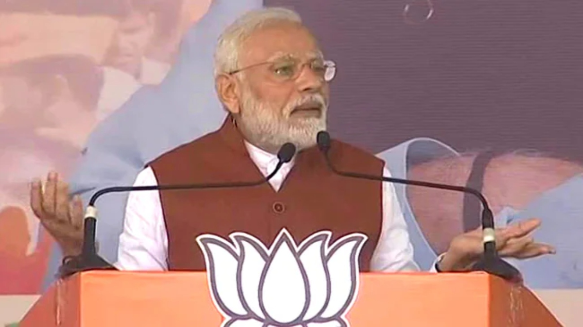 PM Modi addresses rally in Hardoi, says ‘paraivarvadis’ did not let him work in UP