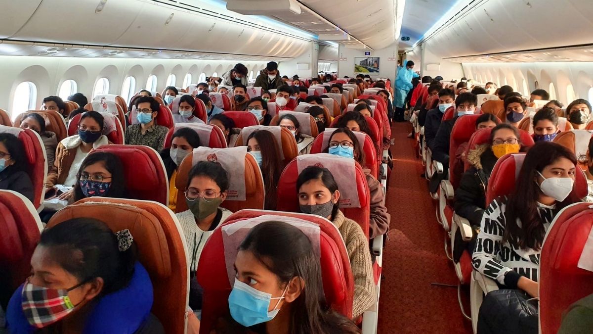 Air India’s second flight carrying 250 Indian from Ukraine lands in Delhi