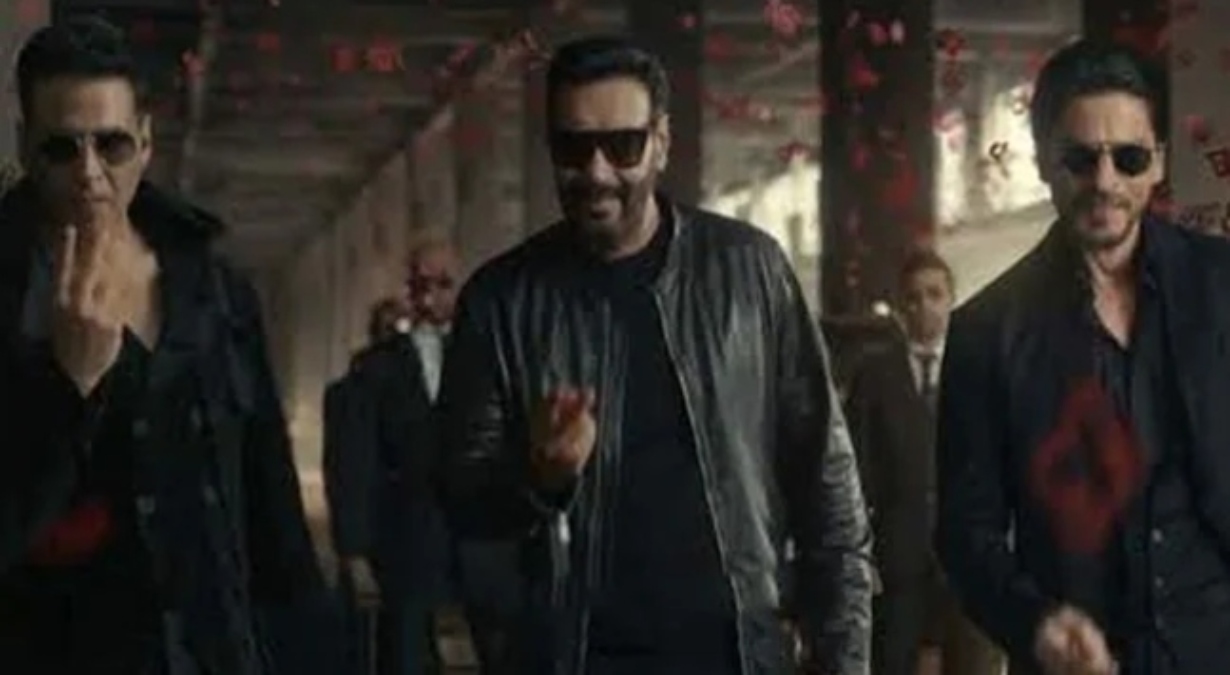 After Akshay Kumar apologised to fans, Ajay Devgn justifies his appearance in Vimal advertisements, saying, “I was doing elaichi.”