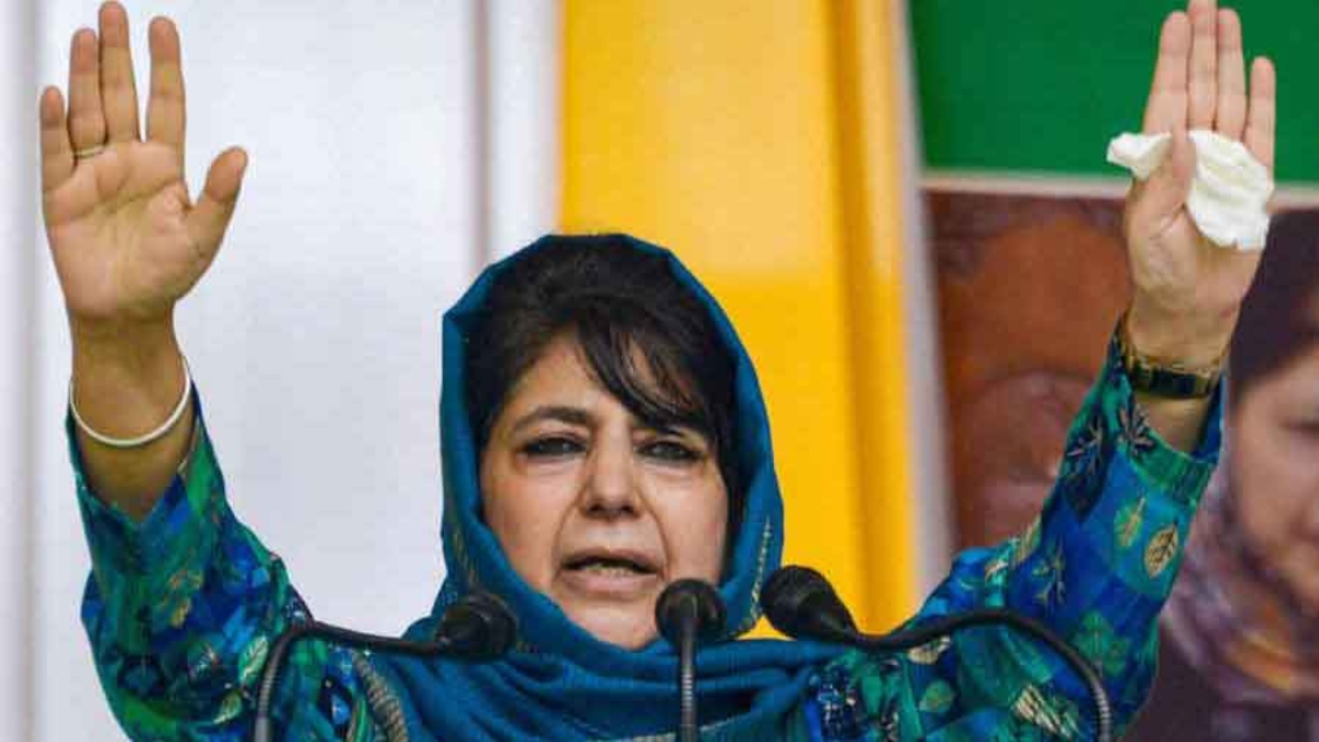 Mehbooba Mufti claims to be in house arrest amidst the protests of Kashmiri Pandit killing