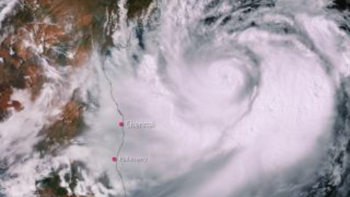 Cyclone Asani hits Andhra Pradesh and Odisha