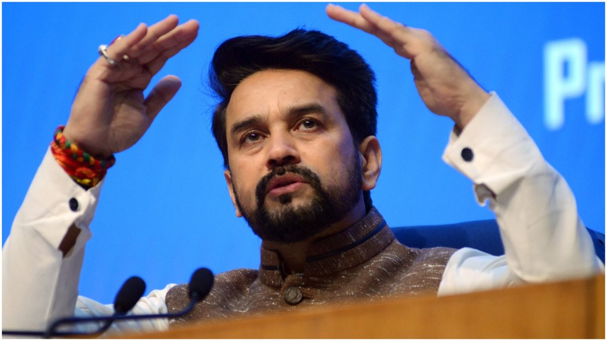 UM Anurag Thakur holds press conference amid BJP’s national budget campaign