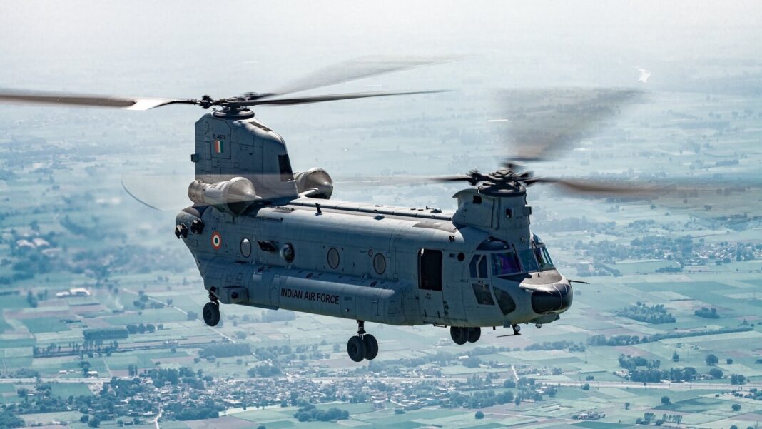 india's chinook helicopter