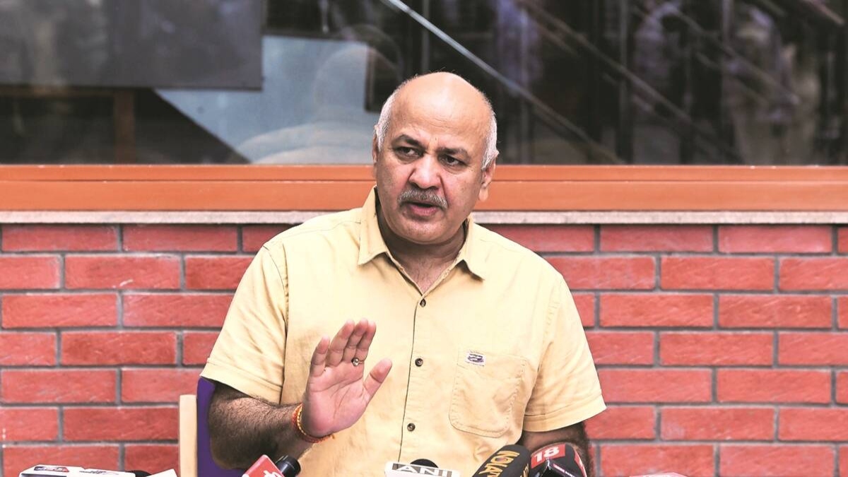 the Central Bureau of Investigation conducted a raid on Manish Sisodia's home on Friday.