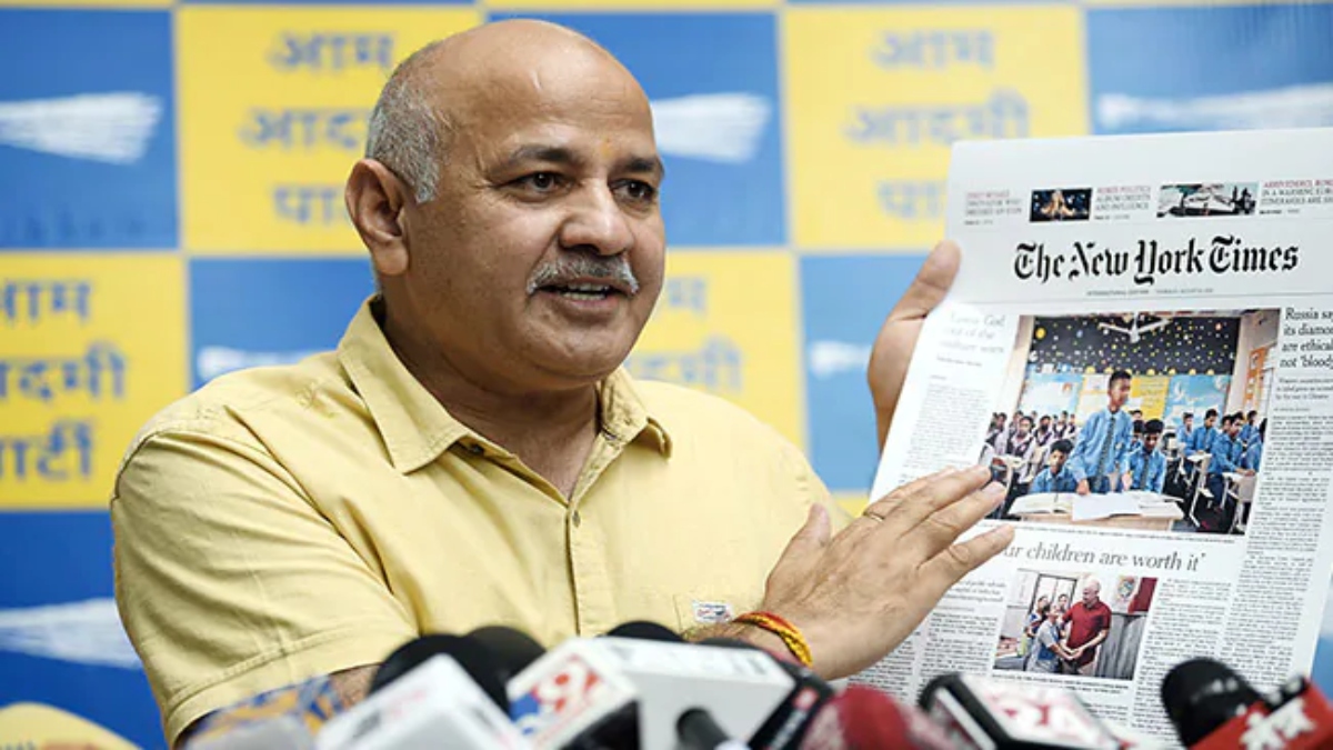 Manish sisodia: The opposition is just spouting nonsense