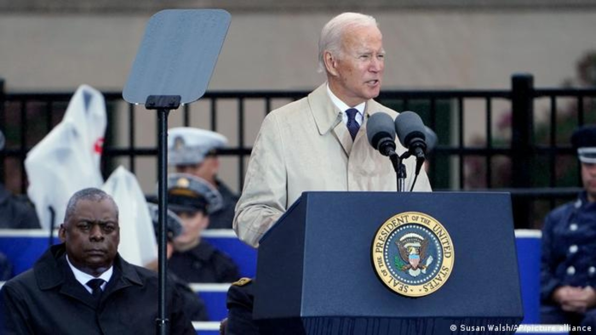 US President Joe Biden honours 9/11 victims at Pentagon 1 US President