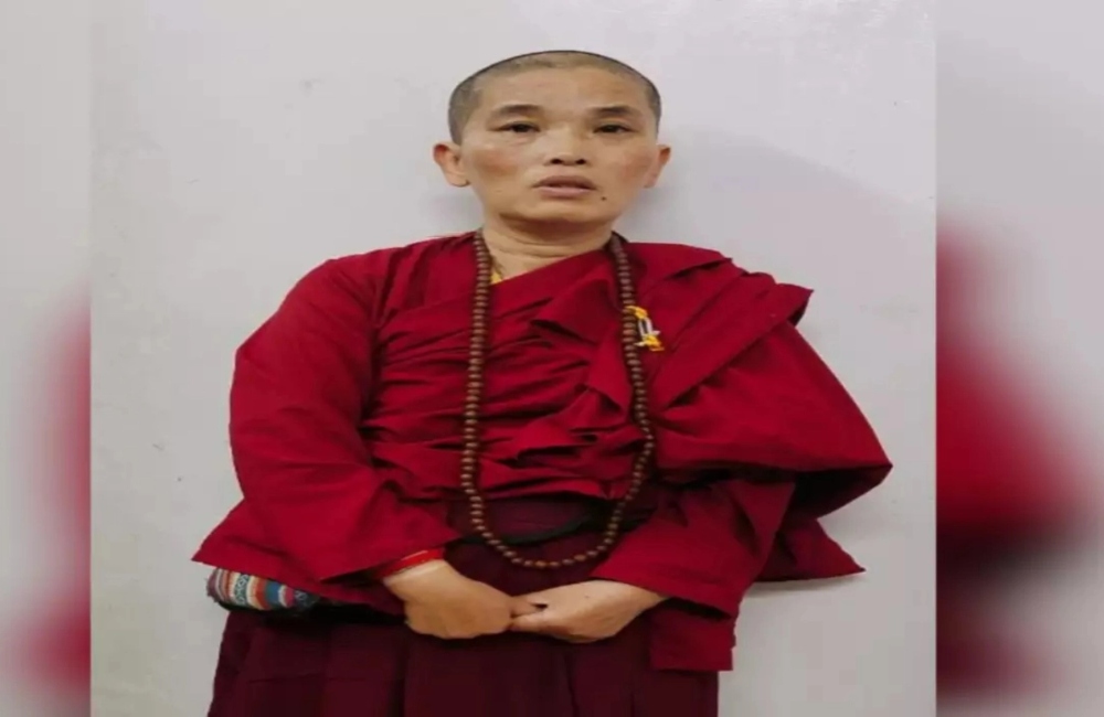 Arrested Chinese woman living as Nepali monk in Delhi may be a spy Police
