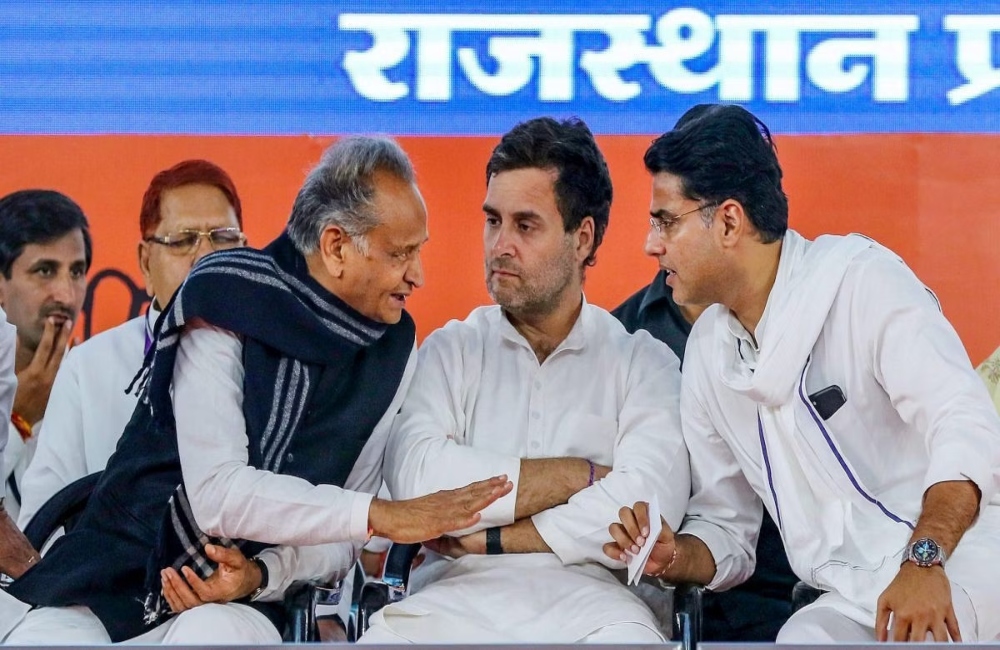 Ahead of of Bharat Jodo, Gehlot-Pilot put aside differences