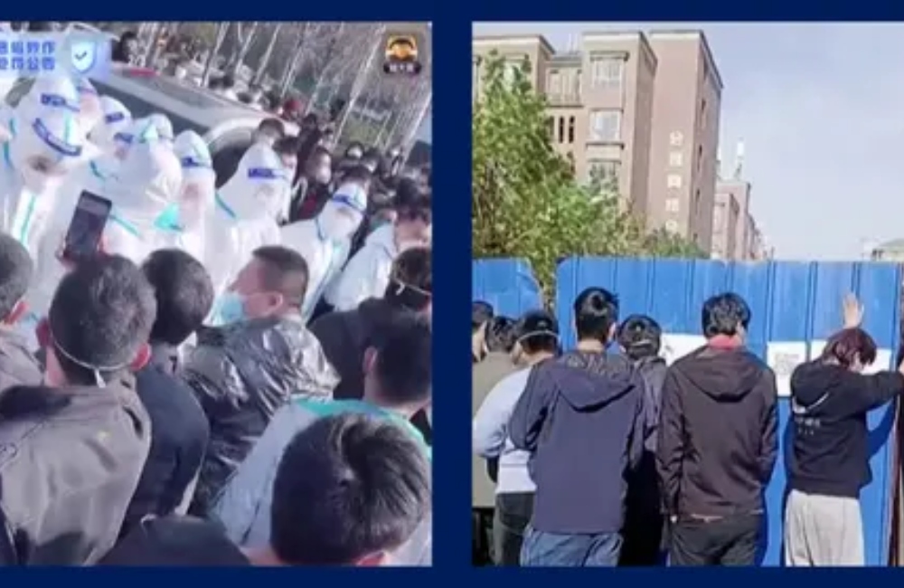 Zhengzhou: Protest breaks out at China’s giant iPhone factory