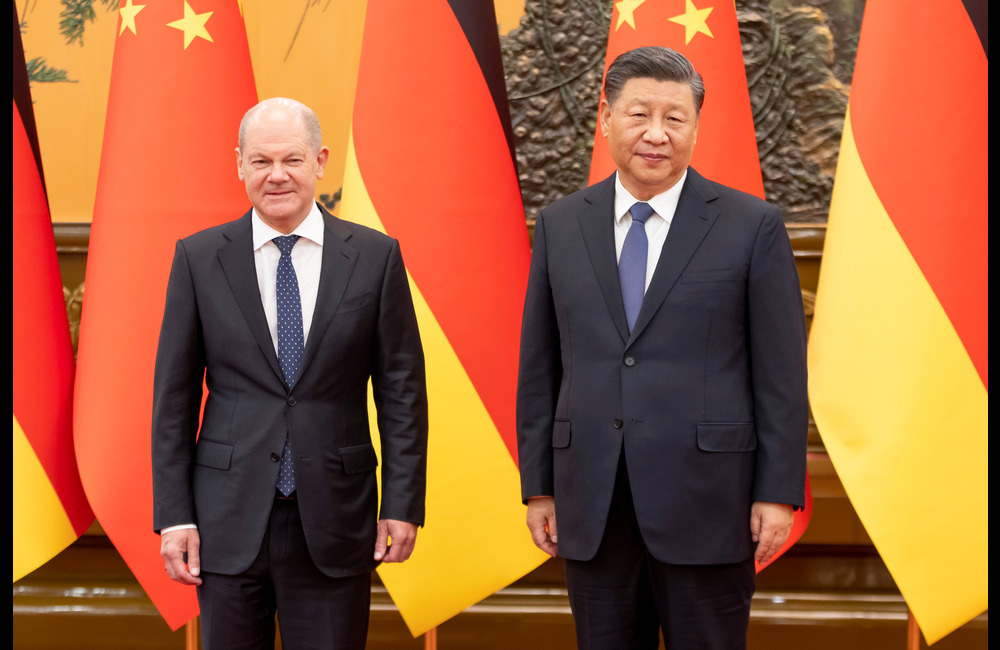 Germany's Scholz Urges China To 'Influence' Russia To End Ukraine War