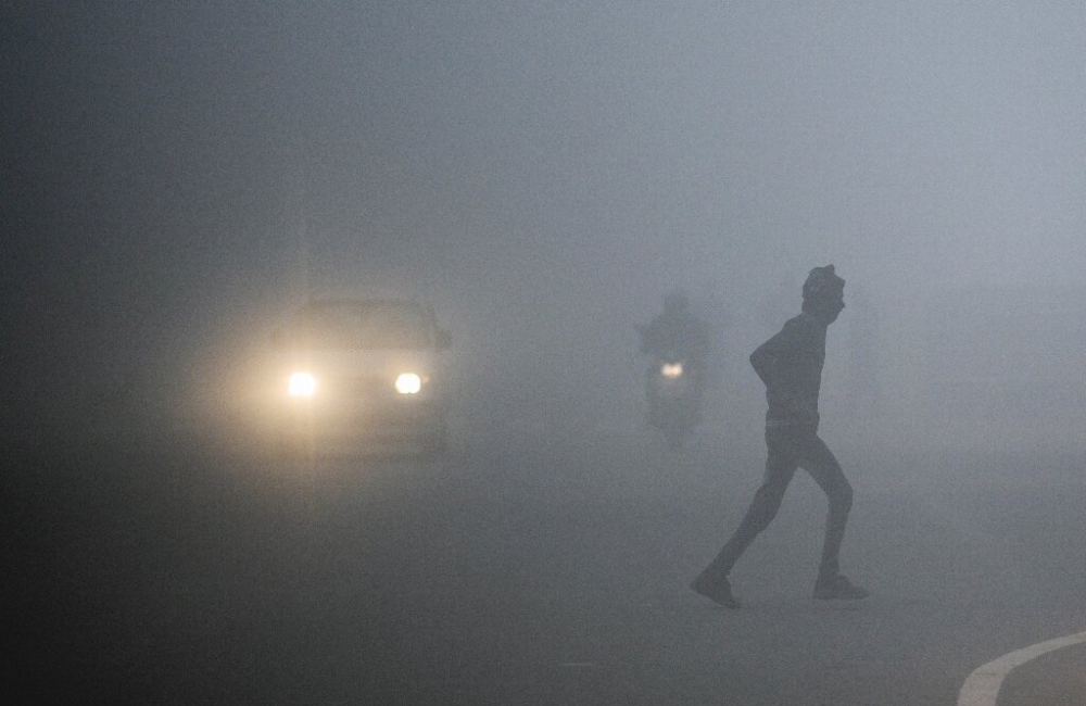 Spine Chilling Cold, Dense Fog Inundates North India