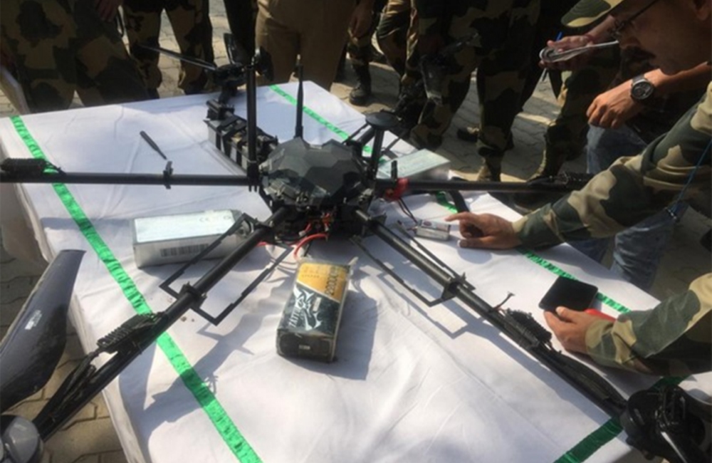 Drone Sighting ThreeFold Along Border with Pak 