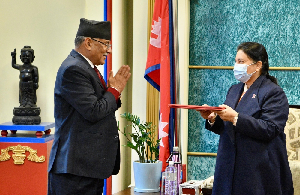 Pushpa Kamal Dahal ‘Prachanda’ named Prime Minister of Nepal