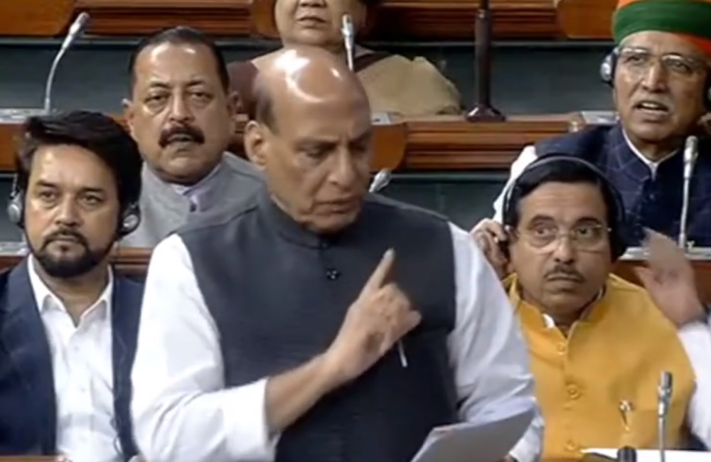 Rajnath Singh Addresses Parliament Amid Tawang Clash and Parliament Pandemonium