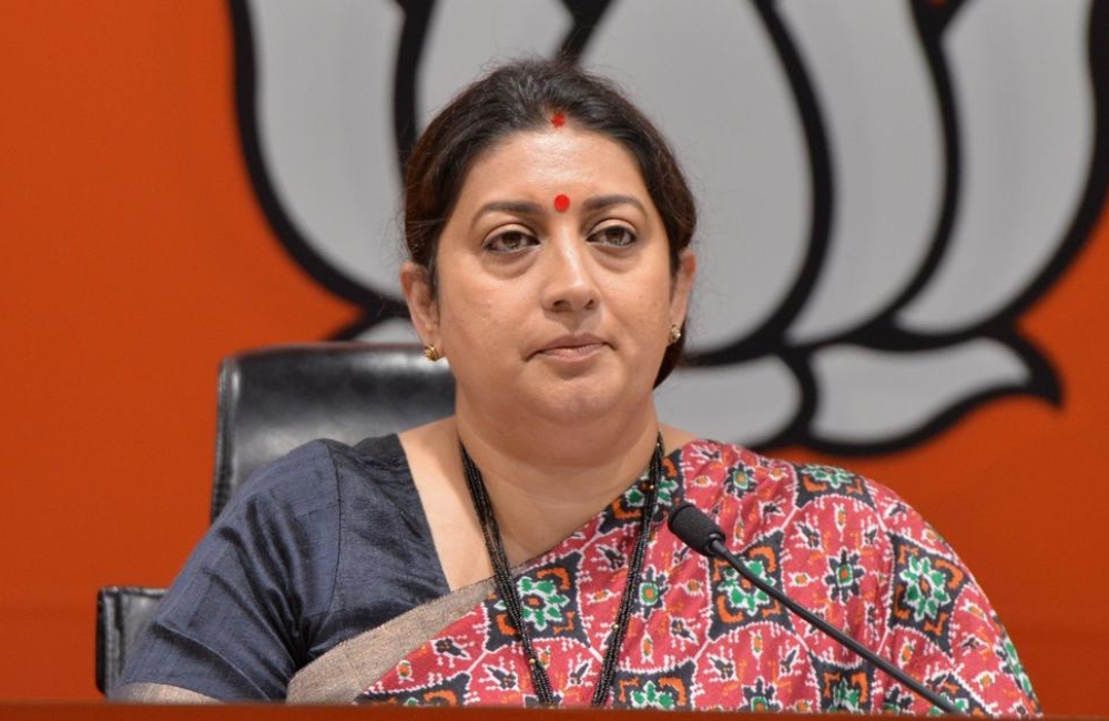 No Confidence Motion: Smriti Irani hits back at Rahul Gandhi