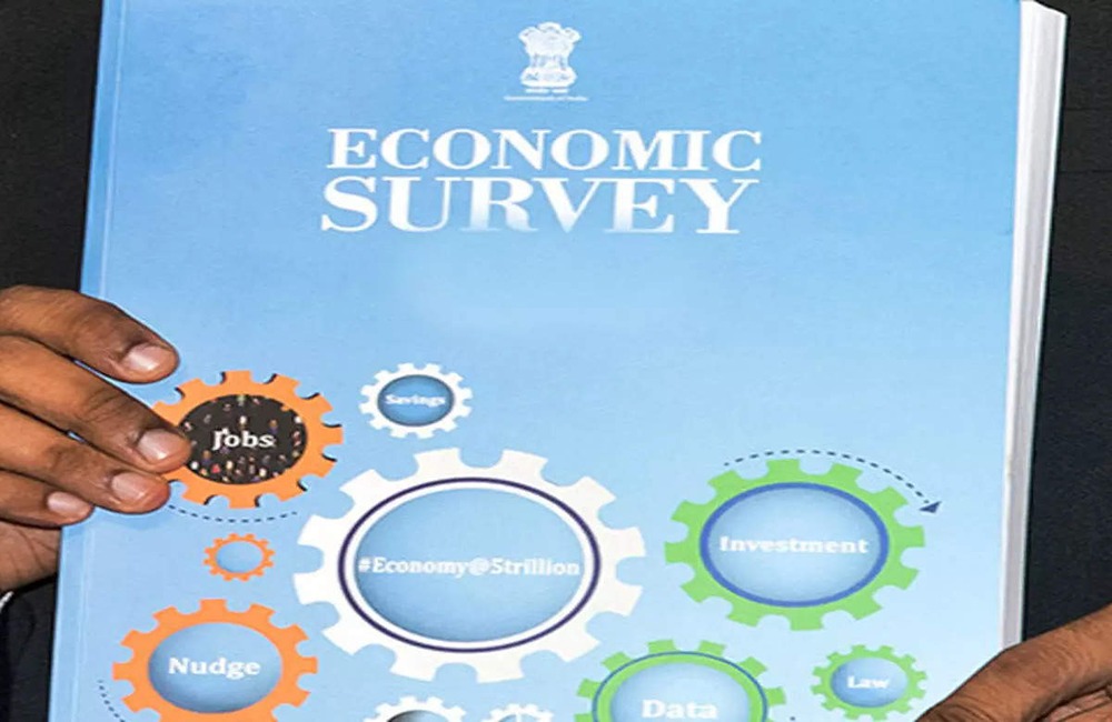 Fin Min tables Economic Survey 2023 7 Key Takeaways