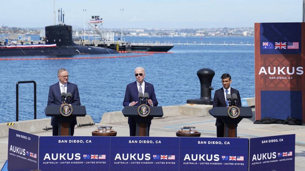 AUKUS: US, UK Australia announce nuclear-powered submarine project