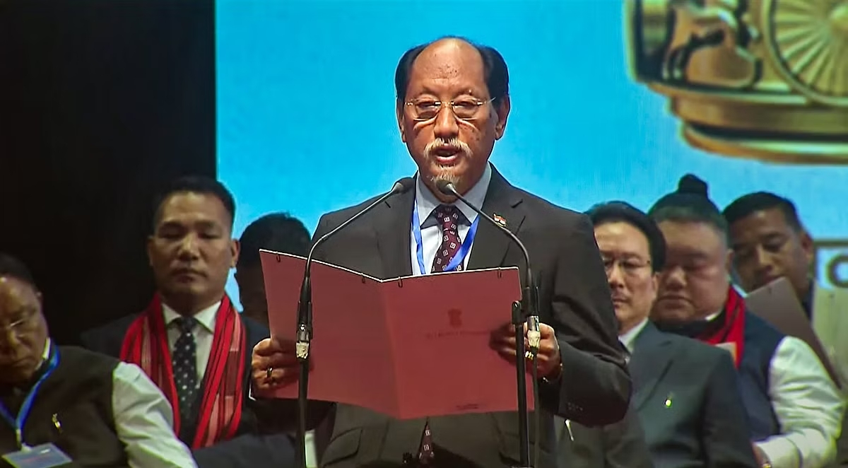 NDPP leader Neiphiu Rio takes oath as Chief Minister of Nagaland for fifth time
