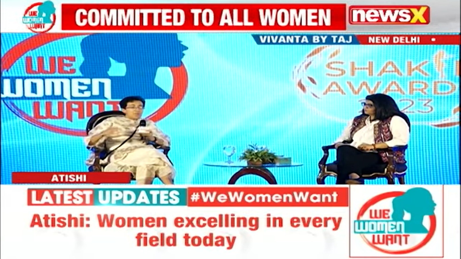 “Only 20% women working in India, 50% in…”: Atishi Majumdar at #WeWomenWant festival