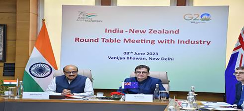 First Round Table Joint meeting between India, New Zealand held in Delhi 1 8108887b6414593a49d779bdacb81c8c