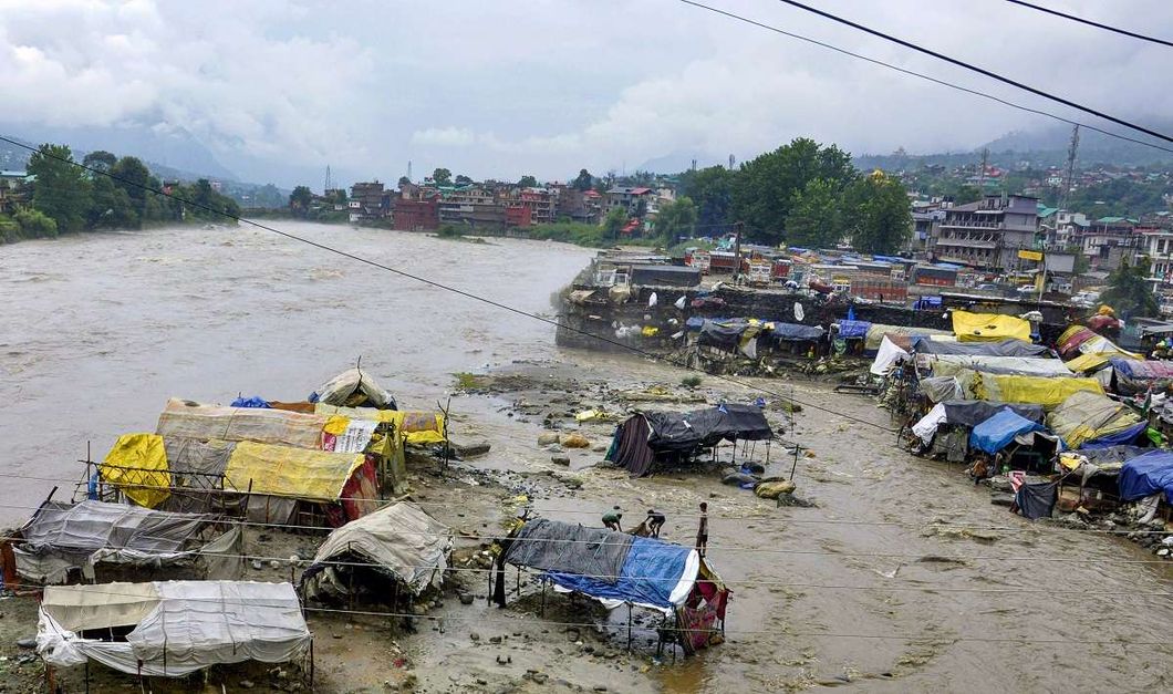 Heavy rains ravage several parts of Himachal Pradesh