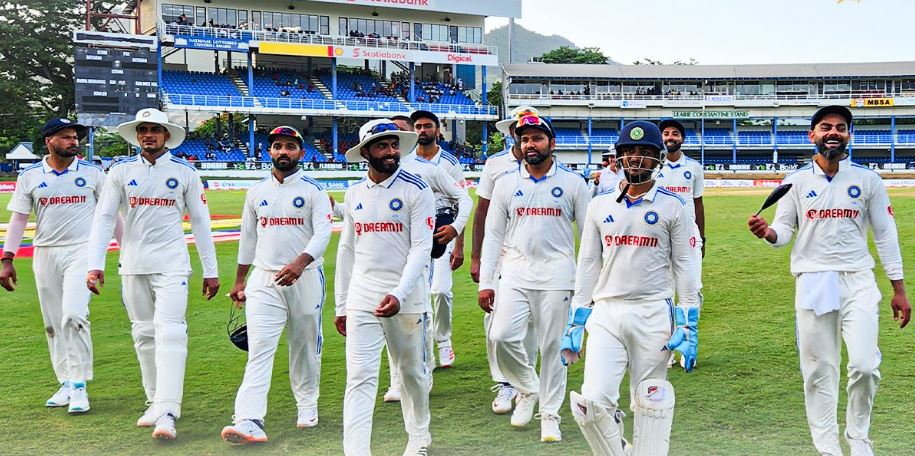Kohli’s 29th Test Century takes India to 438 runs against West Indies in 2nd Test