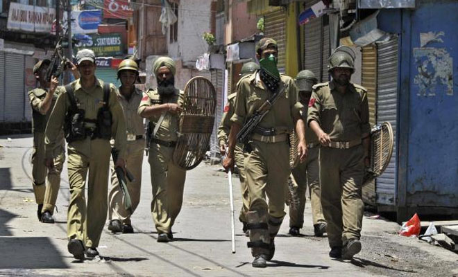 Kashmir police PTI