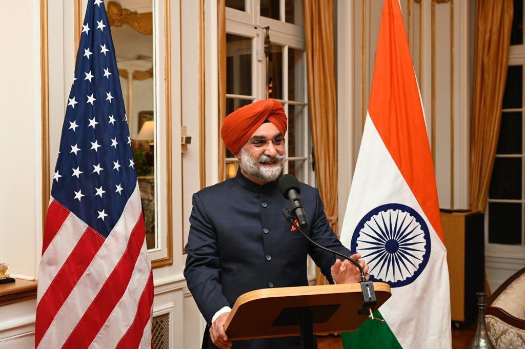 Indian Ambassador Inspects US Embassy Amid Pro-Khalistani Threats