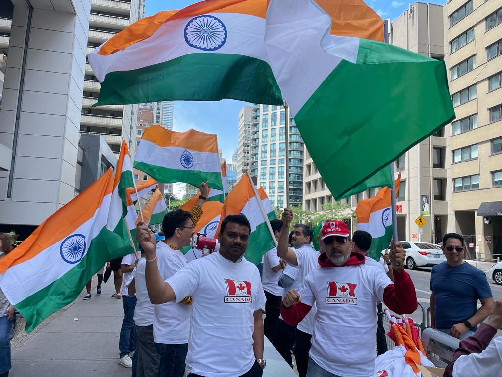 Toronto’s Indian community takes a stand against pro-Khalistani protests