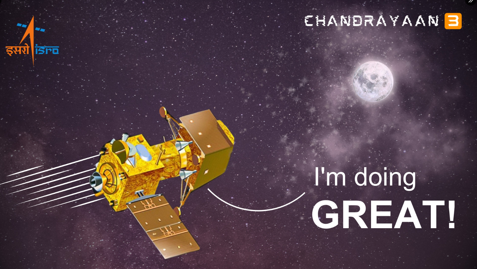 ISRO: Chandrayaan-3 successfully leaves Earth’s orbit and heads towards Moon