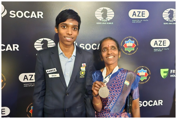 Rousing reception for Praggnanandhaa on aarival in Chennai, Sports News