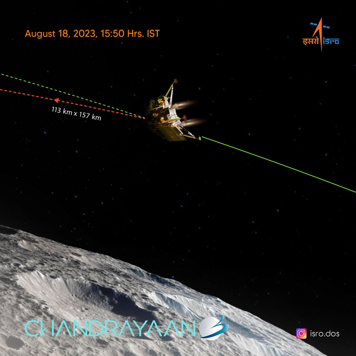 Chandrayaan 3 LIVE Updates: Vikram Lander undergoes first deboosting move, Health Normal says ISRO