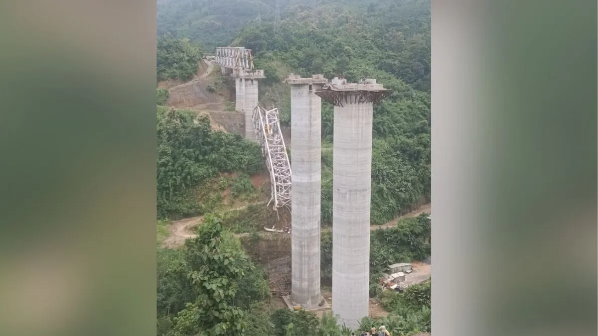 17 Dead in Mizoram as Railway Bridge under Construction Collapses