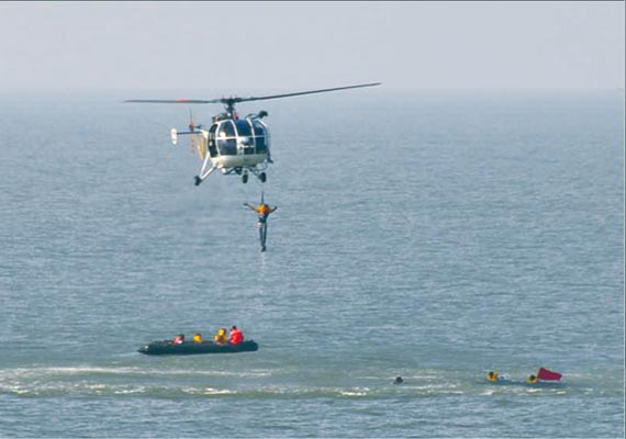 Indian Coast Guard Successfully Conducts Bold Mission to Rescue Chinese Citizen