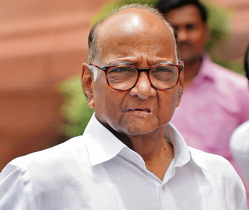 "BJP's ideology does not fit in NCP's political framework; will never join hands with them": Sharad Pawar