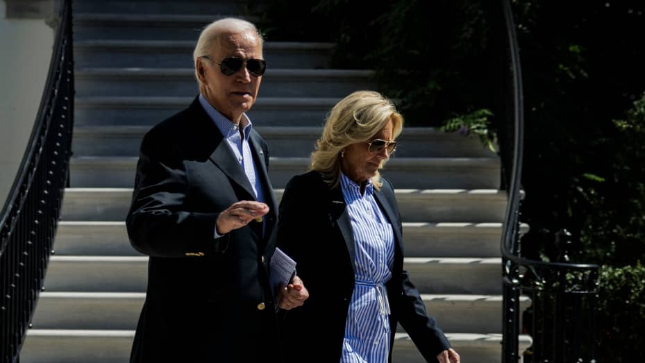 Jill Biden, US First Lady, Tests Positive for COVID-19, Joe Biden Tests Negative