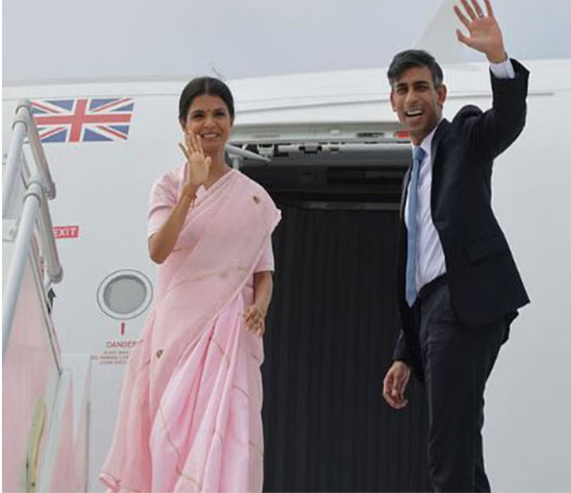 British PM Rishi Sunak returns to UK after productive G20 Summit in India