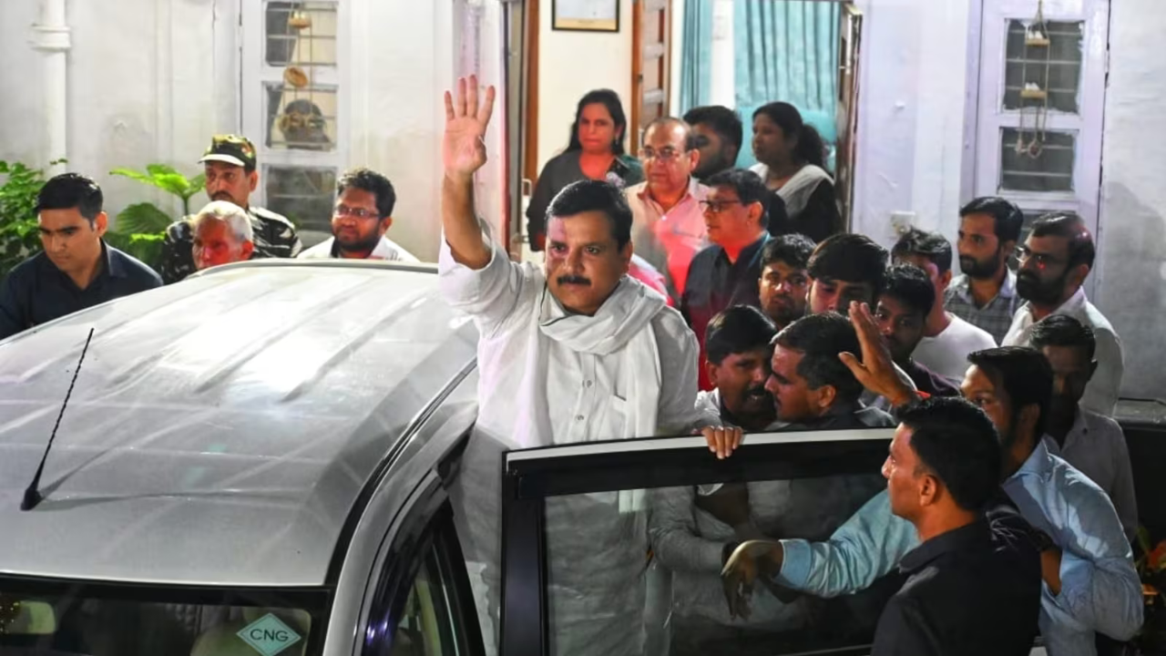 AAP MP Sanjay Singh Arrested by ED in Delhi Excise Policy Case
